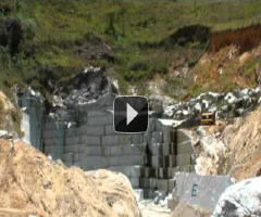 Watch this video of the Minas Soapstone quarry in Brazil