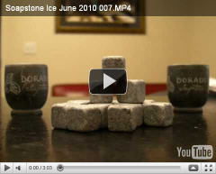 Soapstone Ice Cubes video